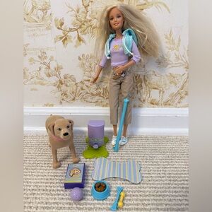 Barbie & Tanner Pooping Dog Playset Forever Pet Shop